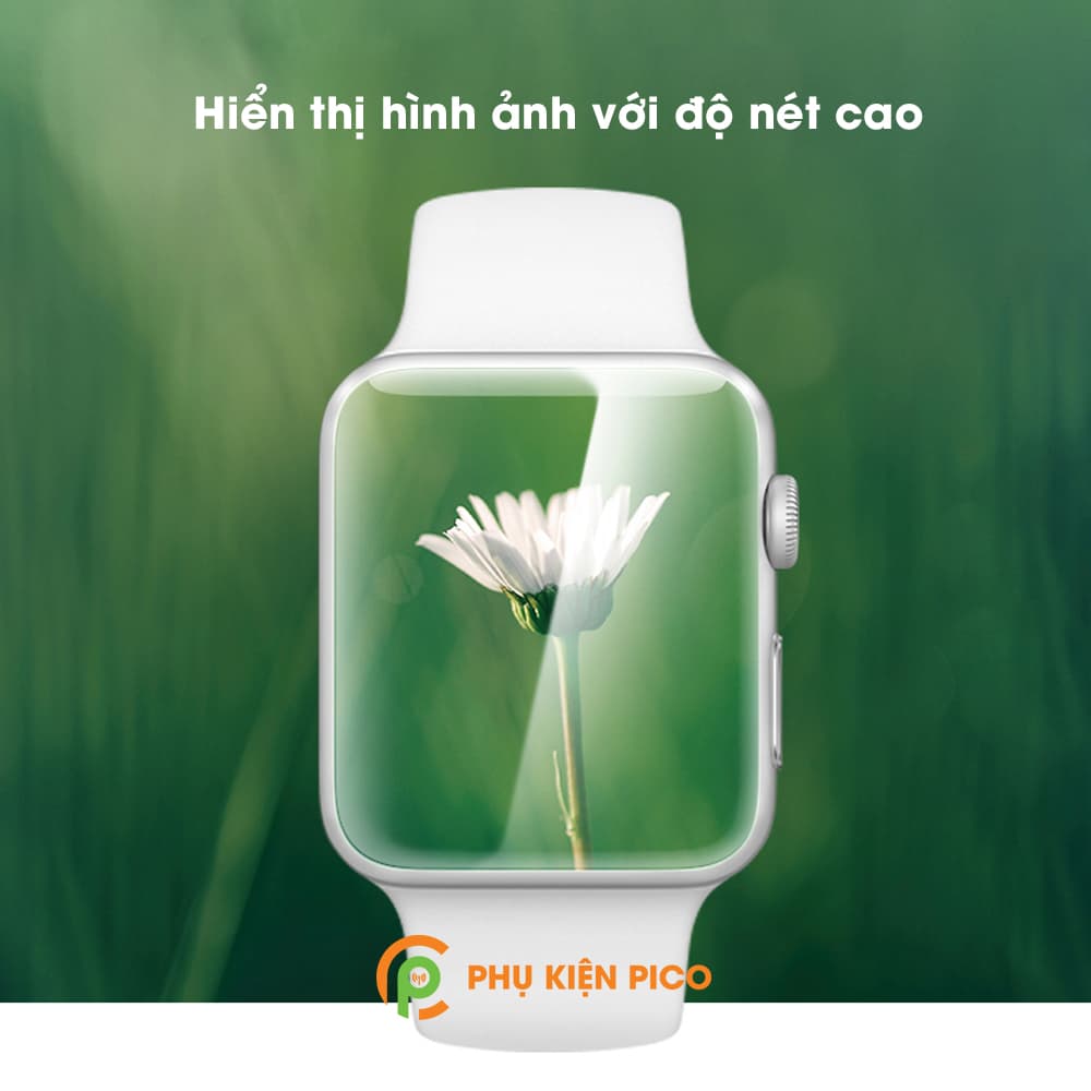 Dán màn hình Apple Watch Series 6/Apple Watch SE bản 40mm 44mm dẻo trong suốt - 2