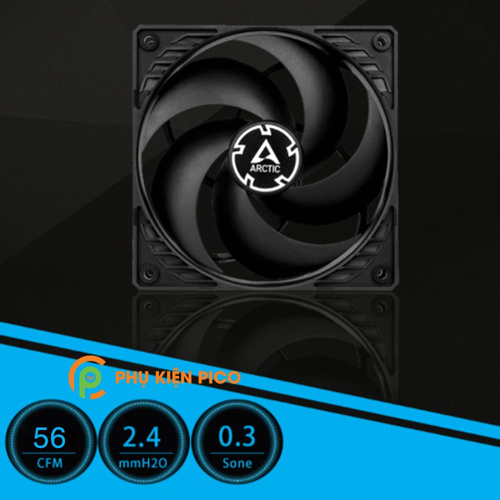 Quạt tản nhiệt case máy tính Arctic P12 PWM - Quạt Fan Case 12cm - 6