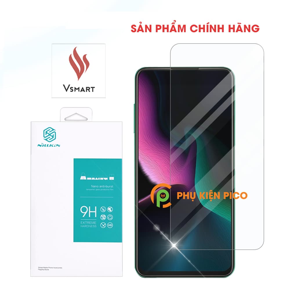 Cường lực Vsmart Aris chính hãng Nillkin Amazing H chống va đập, trầy xước – Dán màn hình Vsmart Aris - 7