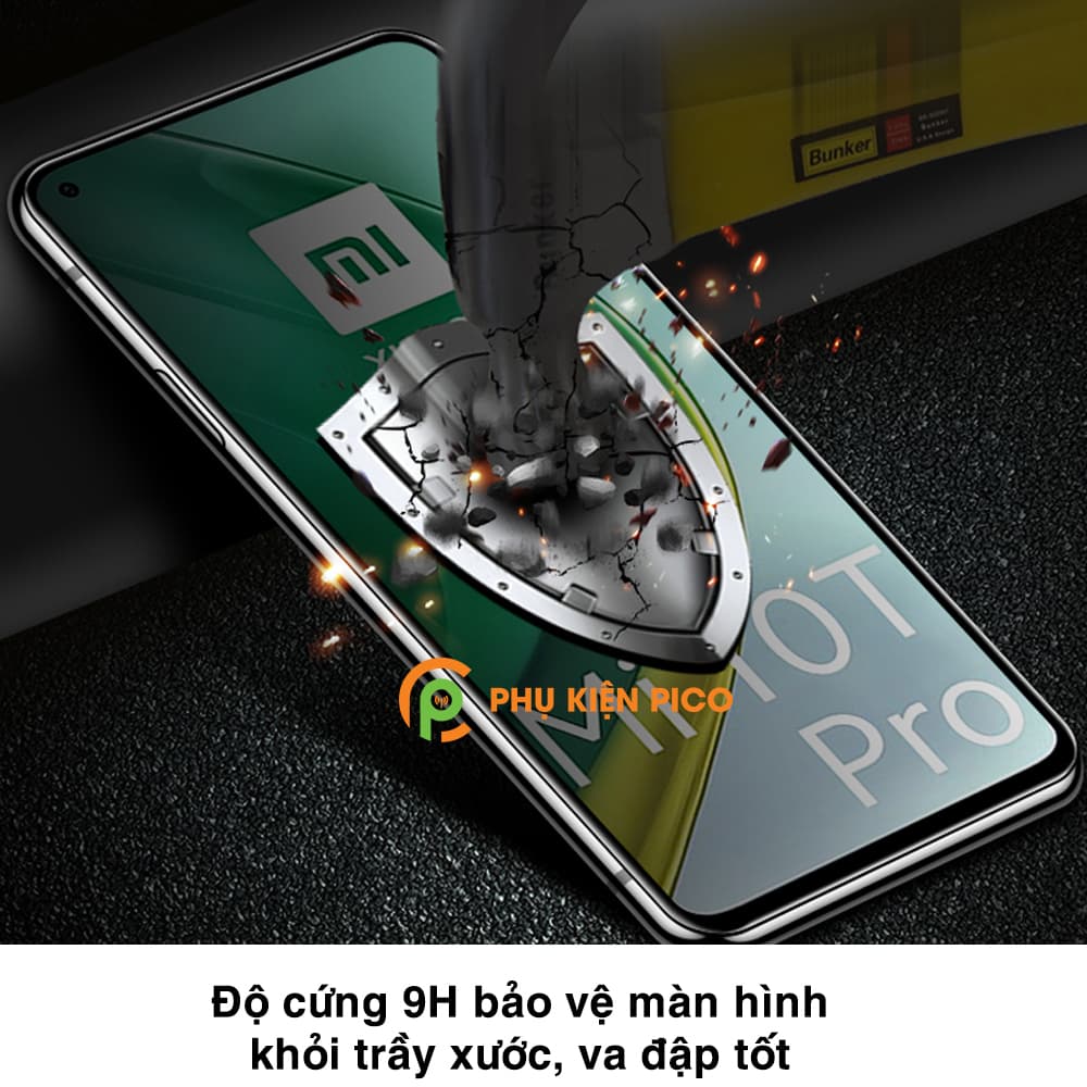 Kính cường lực Mi 10T Pro full màn hình chính hãng Gor dùng chung với mọi loại ốp lưng – Dán màn hình Xiaomi Mi 10T Pro - 5