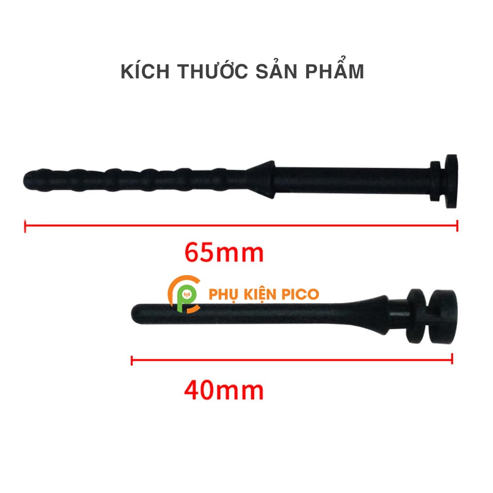 Ốc cao su gắn quạt máy tính - Ốc fan case cao su – Bộ 4 ốc - 3