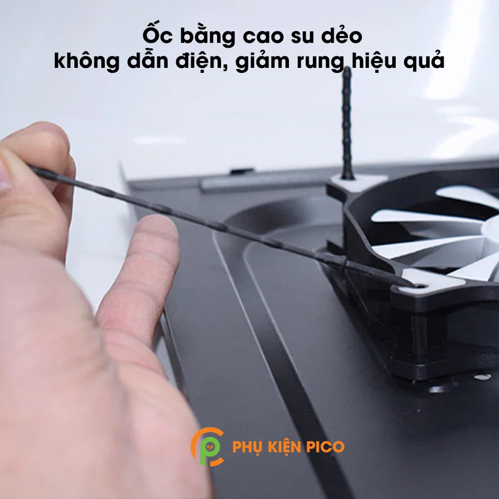 Ốc cao su gắn quạt máy tính - Ốc fan case cao su – Bộ 4 ốc - 6