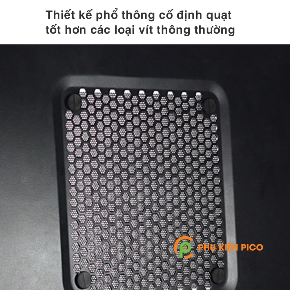 Ốc cao su gắn quạt máy tính - Ốc fan case cao su – Bộ 4 ốc - 4