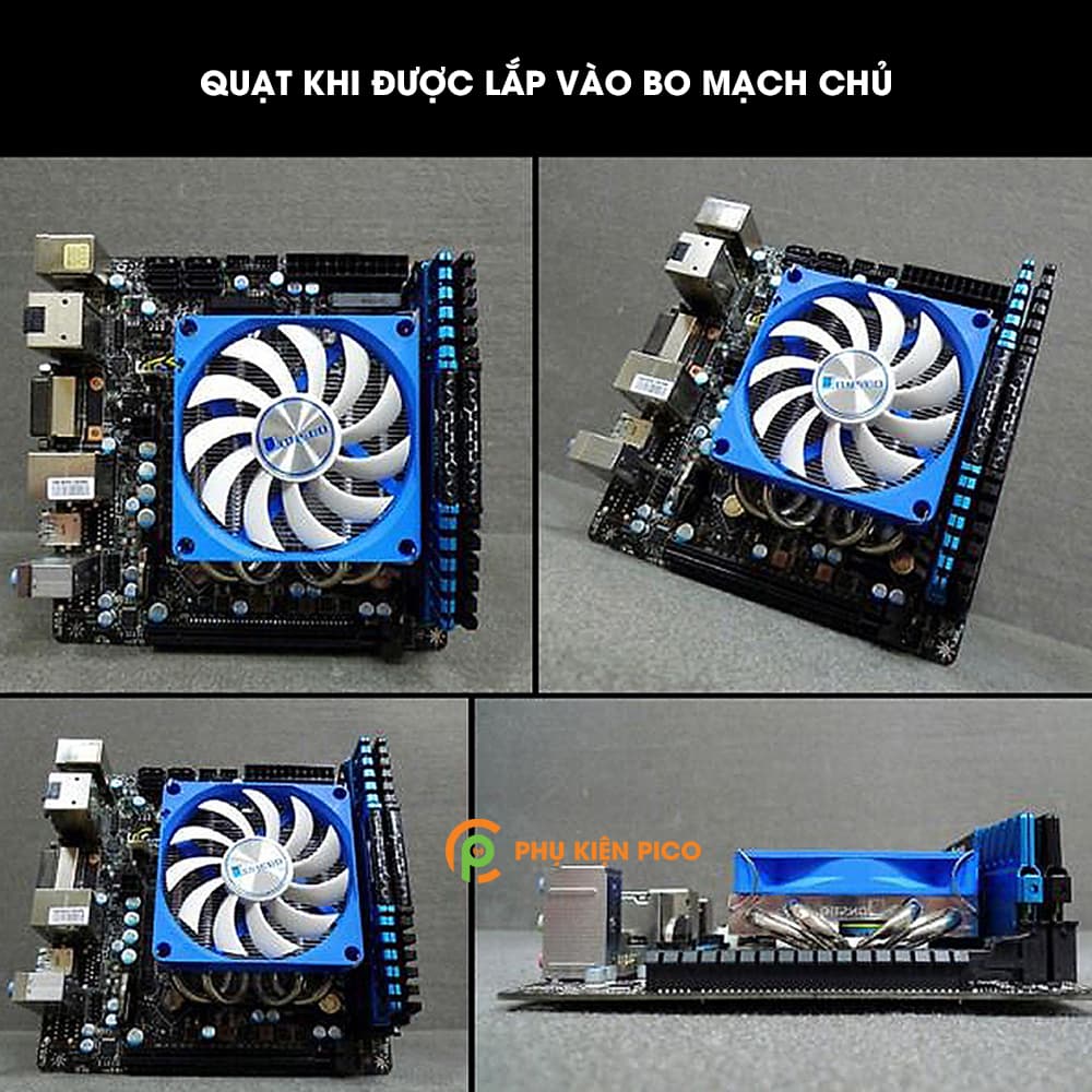 Tản nhiệt CPU topdown Jonsbo HP400 - Quạt tản nhiệt CPU ITX Jonsbo HP400 chính hãng - 4