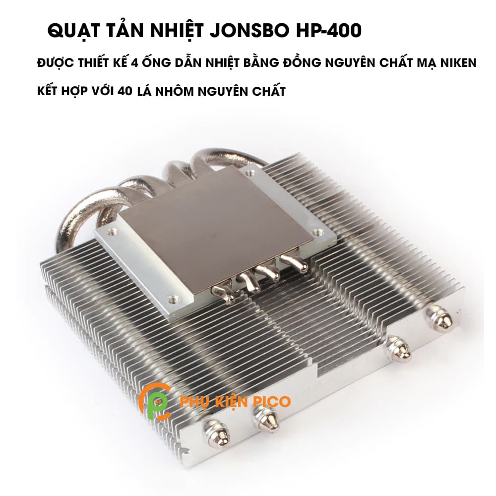 Tản nhiệt CPU topdown Jonsbo HP400 - Quạt tản nhiệt CPU ITX Jonsbo HP400 chính hãng - 8