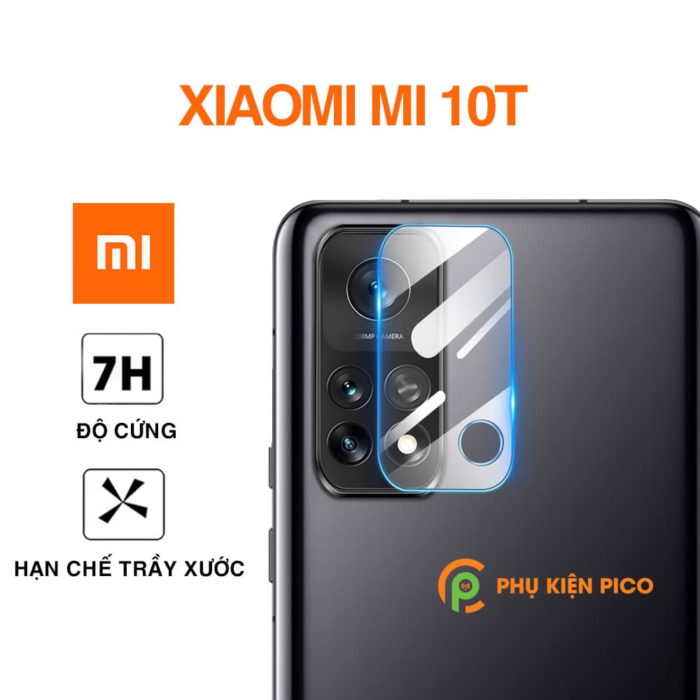 Cường lực camera Xiaomi Mi 10T độ cứng 7H chống trầy xước - Dán camera Mi 10T
