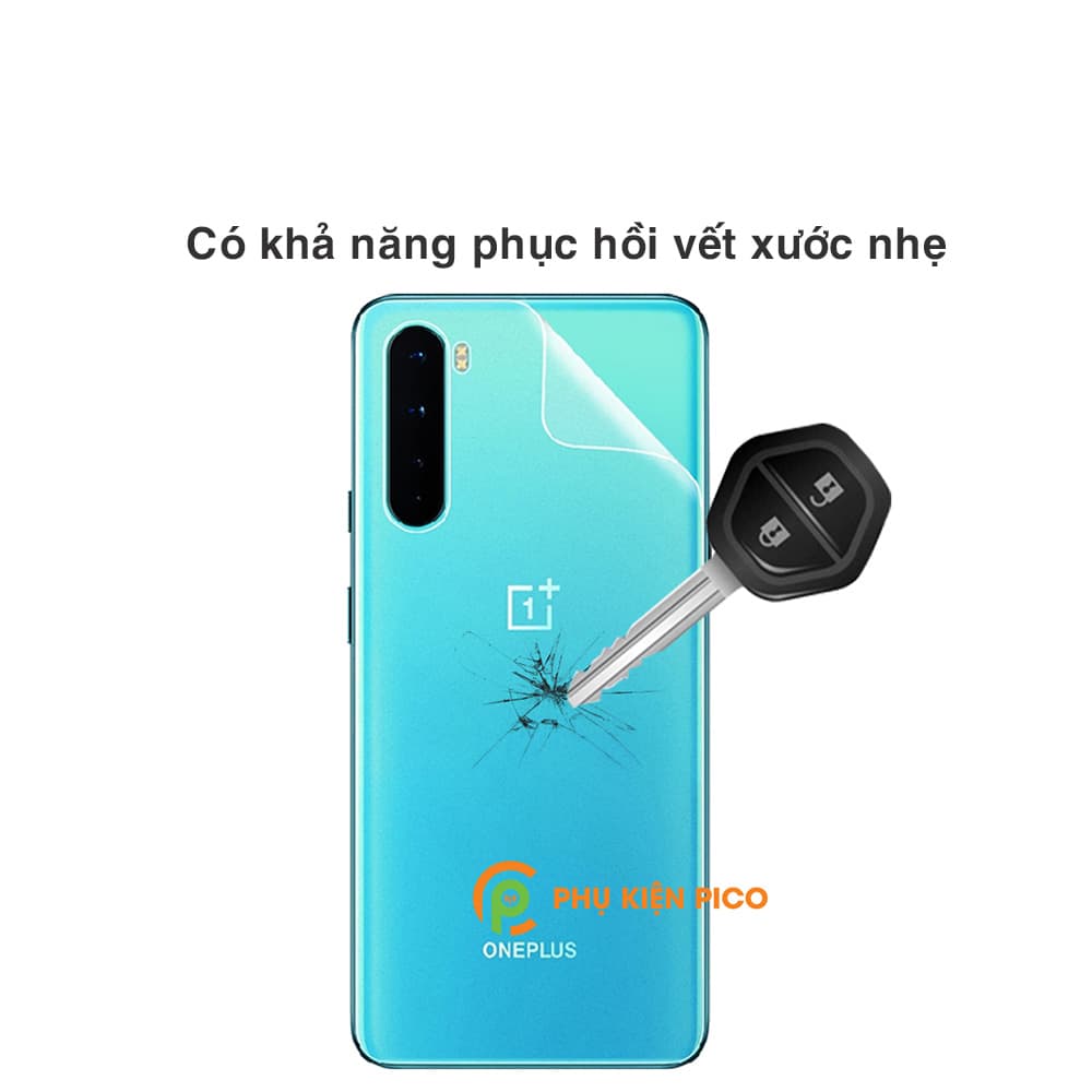 Dán lưng Oneplus Nord PPF cao cấp dẻo vân mờ – Dán dẻo mặt lưng Oneplus - 4