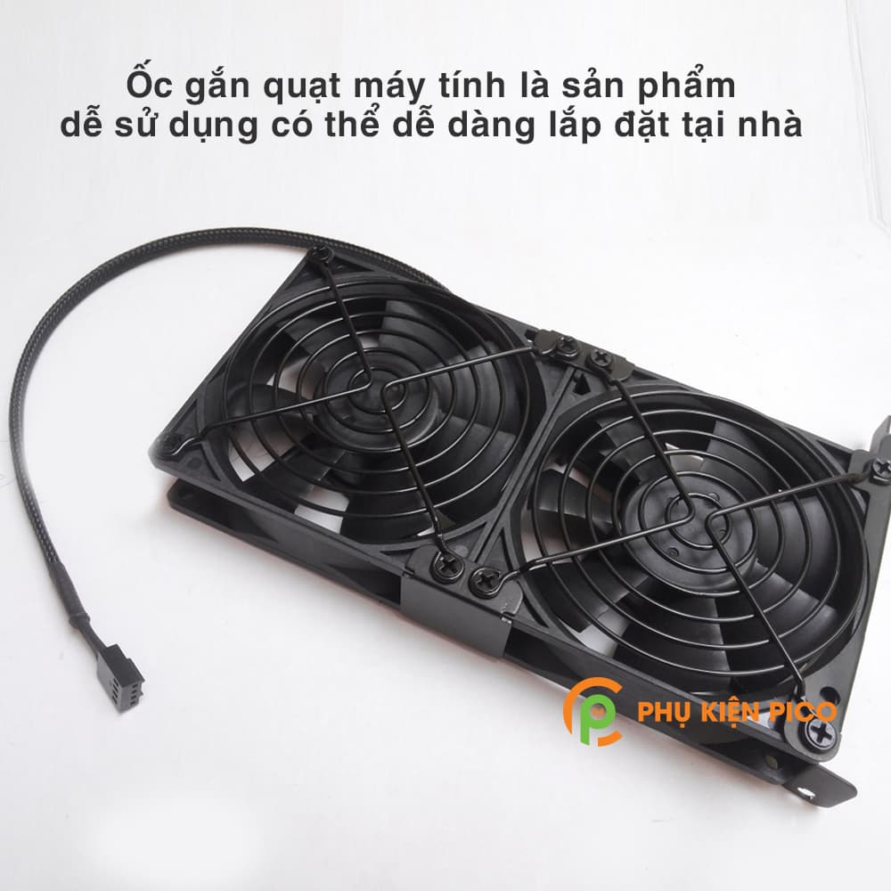 Ốc kim loại gắn quạt máy tính bộ 8 ốc - Ốc fan case - 6
