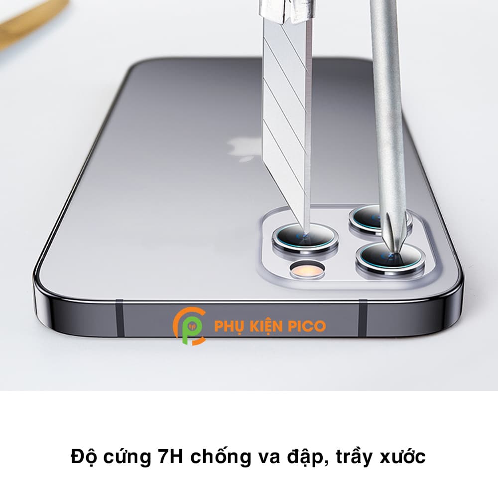 Cường lực camera Iphone 12 Pro độ cứng 7H chống trầy xước – Dán camera Iphone 12 Pro - 3