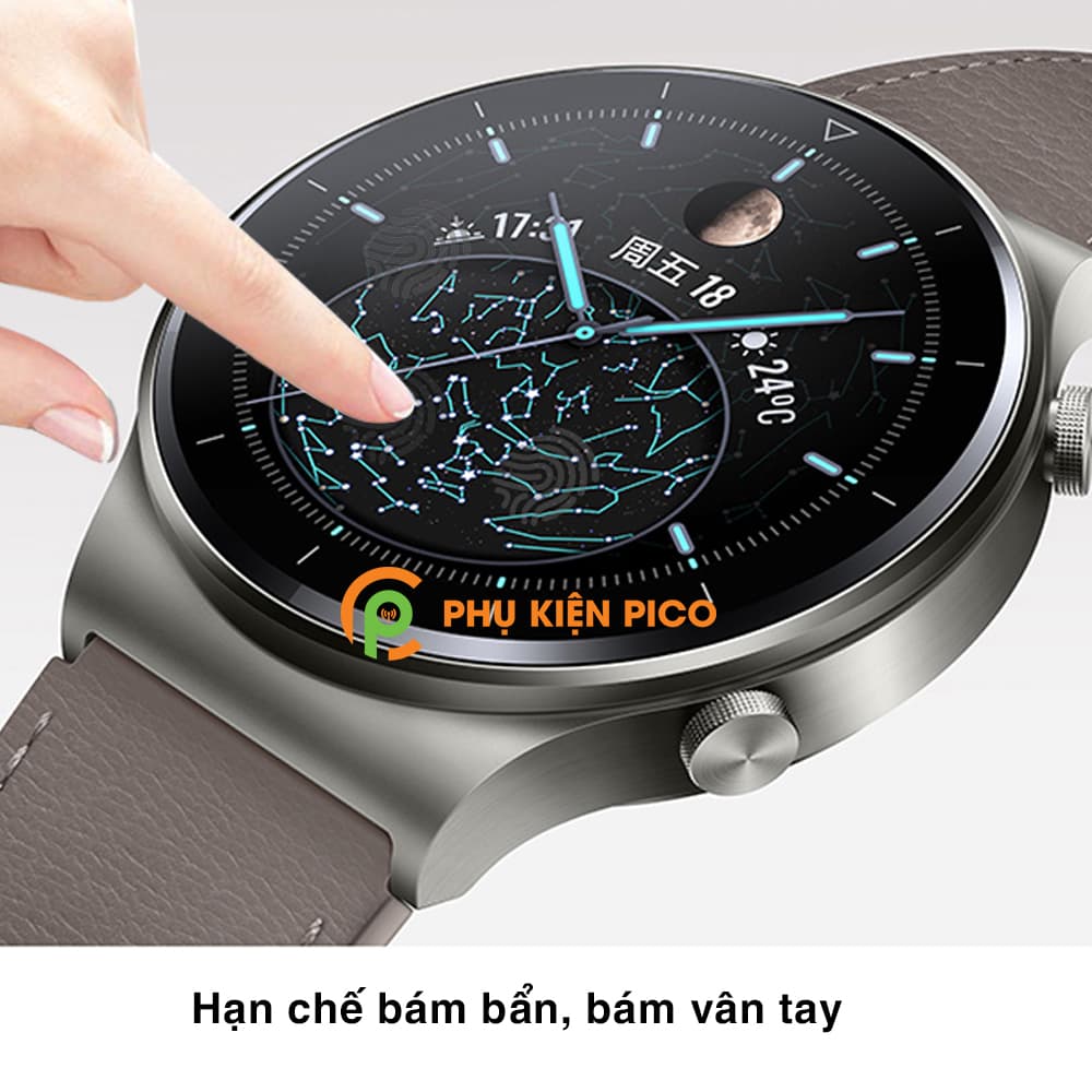 Dán màn hình Huawei GT 2 Pro chính hãng Gor bộ 3 miếng chống trầy xước đồng hồ - Dán dẻo Huawei Watch GT 2 Pro - 3