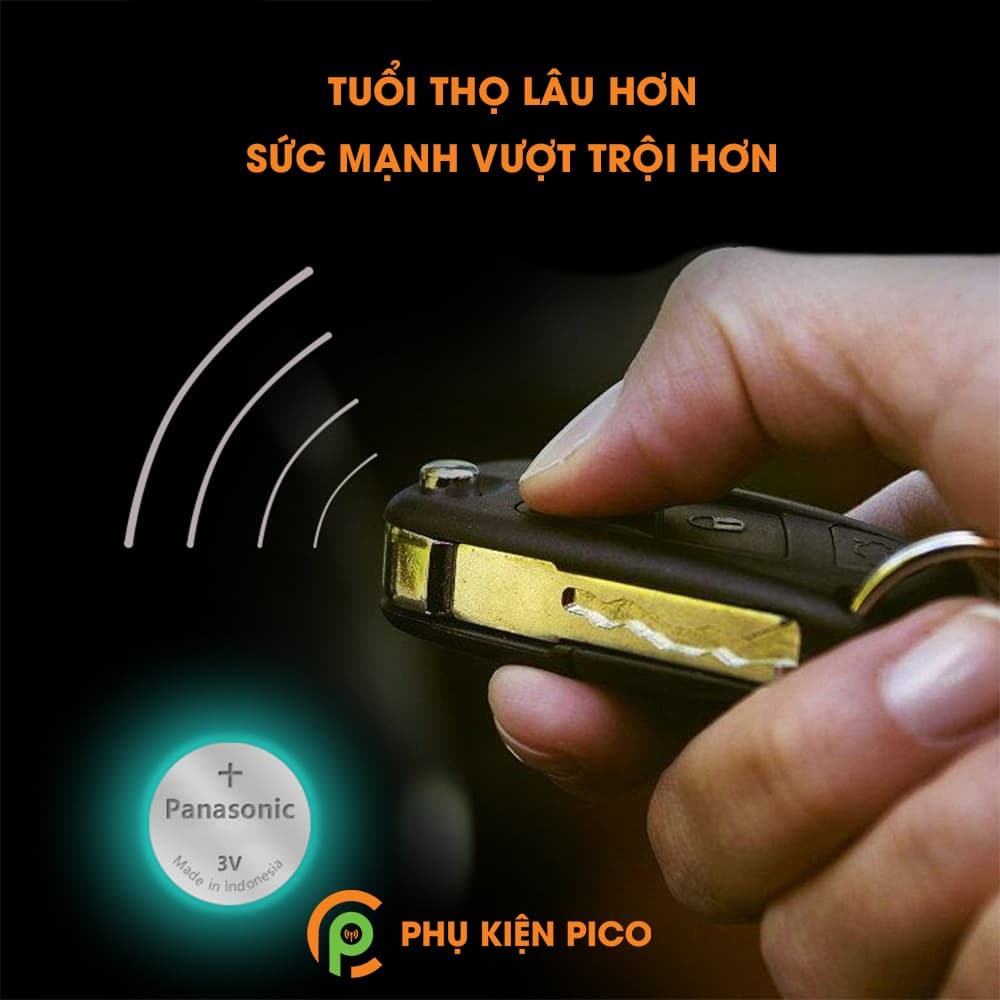 Pin chìa khóa ô tô Citroen chính hãng sản xuất Indonesia - Pin chìa khóa Citroen - 5
