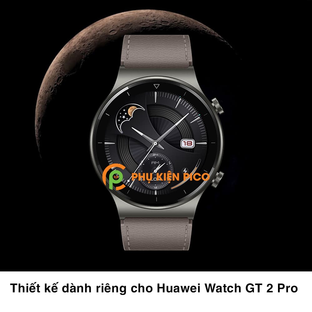 Dán màn hình Huawei GT 2 Pro chính hãng Gor bộ 3 miếng chống trầy xước đồng hồ - Dán dẻo Huawei Watch GT 2 Pro - 5