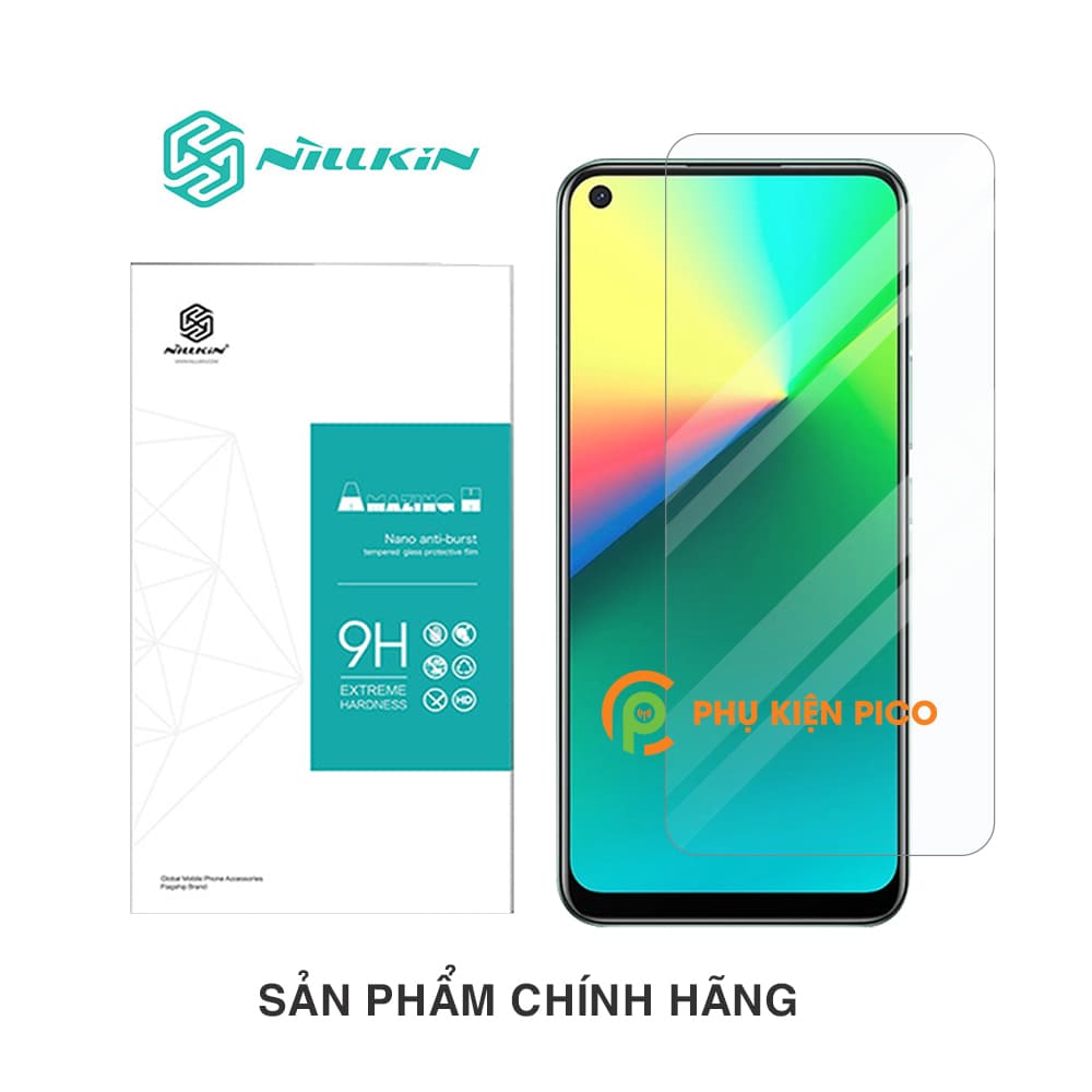 Kính cường lực Realme 7i chính hãng Nillkin Amazing H chống trầy xước – Dán màn hình Realme 7i - 7