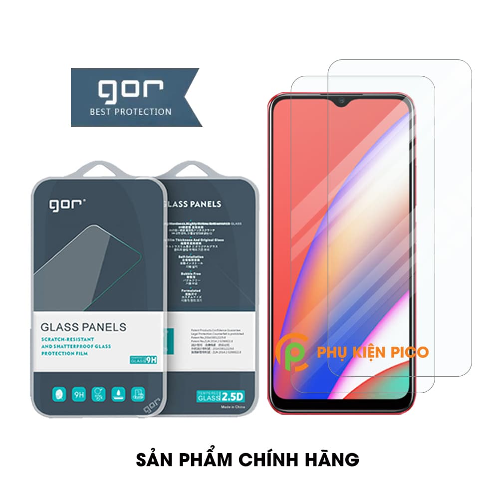 Cường lực Realme C12 chính hãng Gor độ cứng 9H chống trầy xước – Dán màn hình Realme C12 - 9