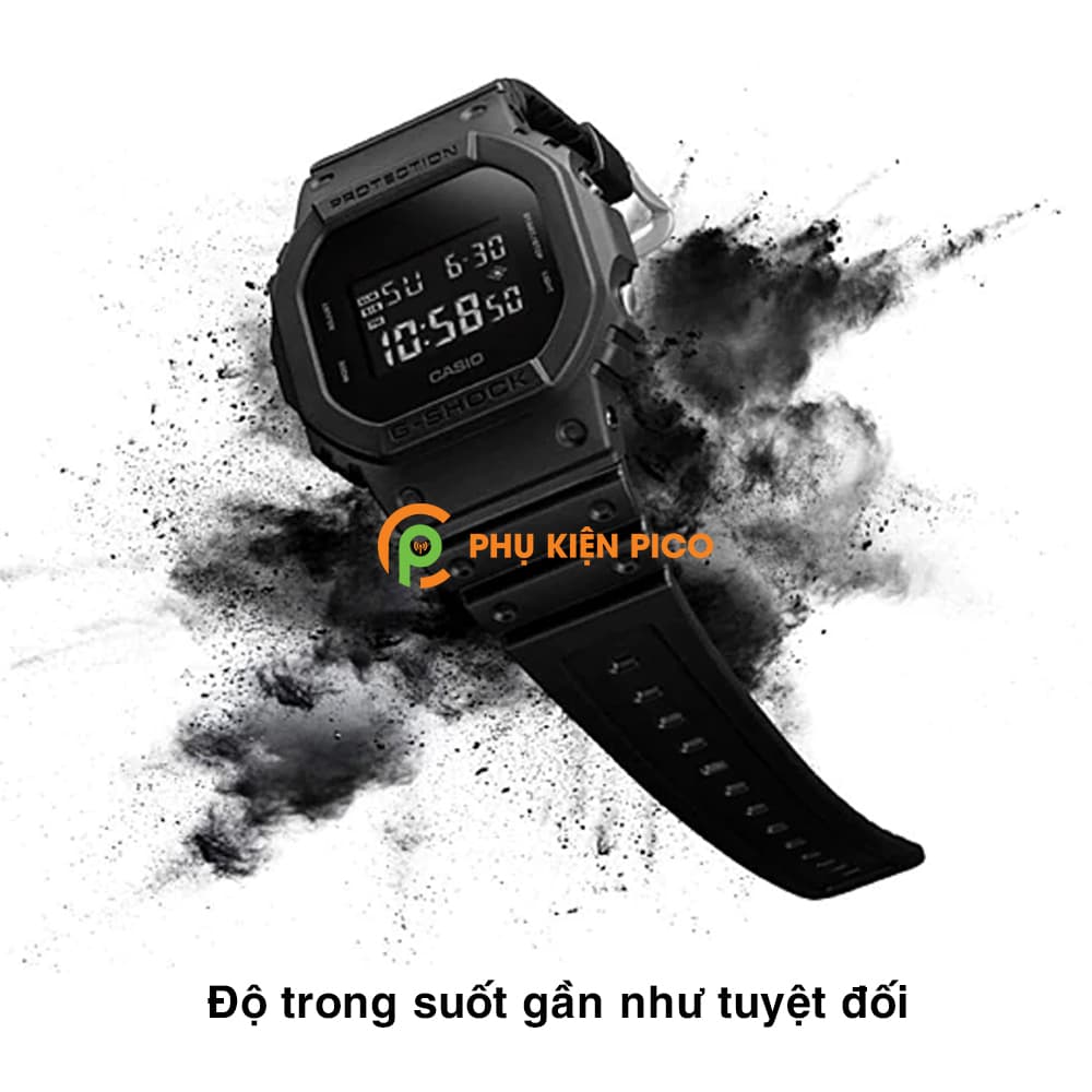 Cường lực đồng hồ Casio DW5600BB độ cứng 7H chống trầy xước – Dán màn hình Casio DW5600BB - 5