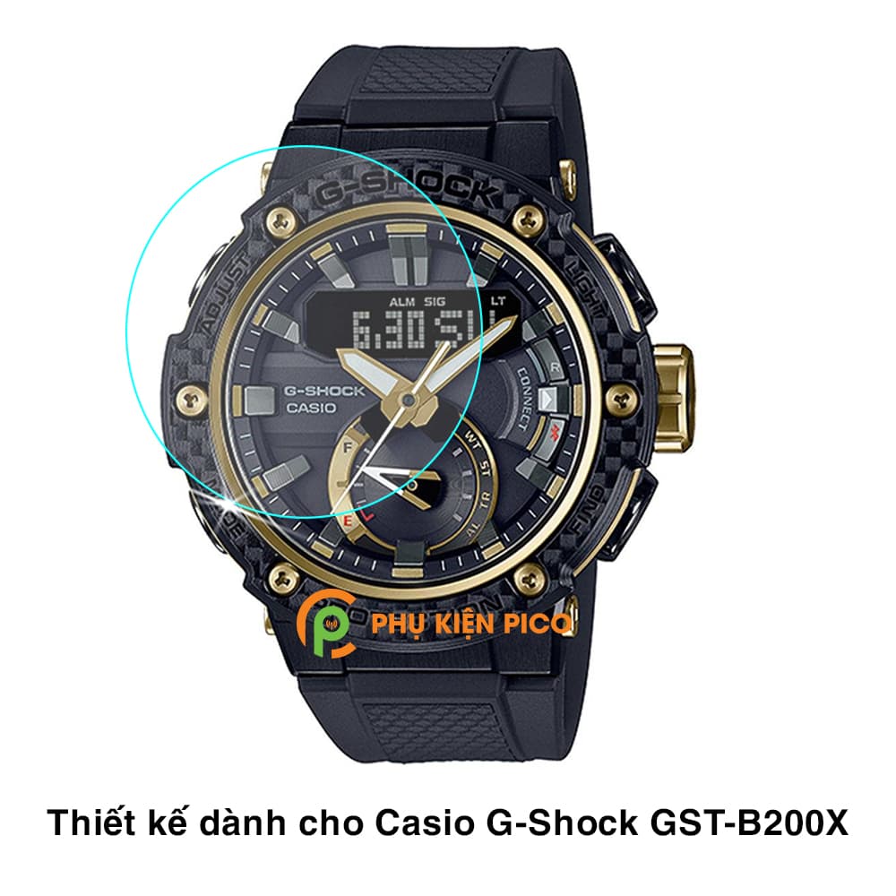Cường lực đồng hồ Casio G-Shock GST-B200X độ cứng 7H chống trầy xước – Dán màn hình Casio G-Shock GST-B200X - 4