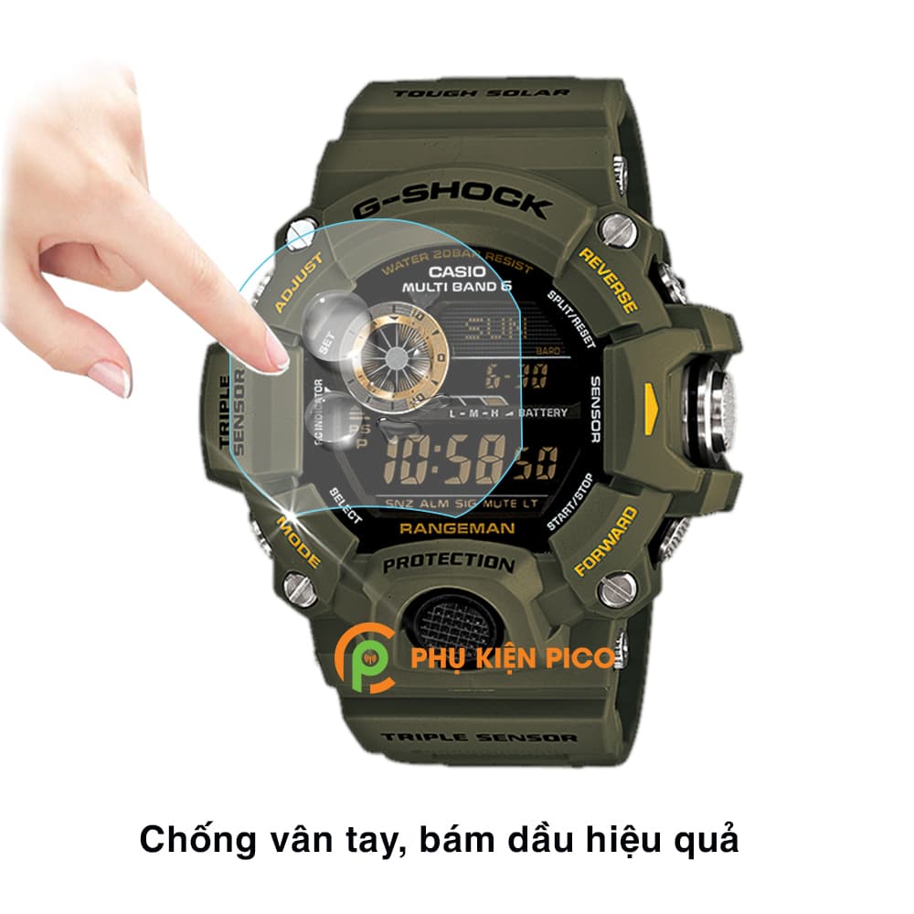 Cường lực đồng hồ Casio GW-9400-3CR độ cứng 7H chống trầy xước – Dán màn hình Casio GW-9400-3CR - 3