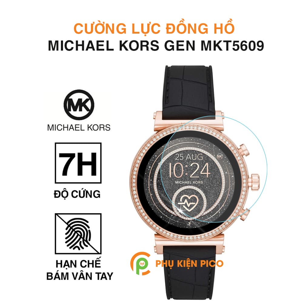 Cường lực đồng hồ Michael Kors Gen MKT5609 độ cứng 7H chống trầy xước – Dán màn hình Michael Kors Gen MKT5609