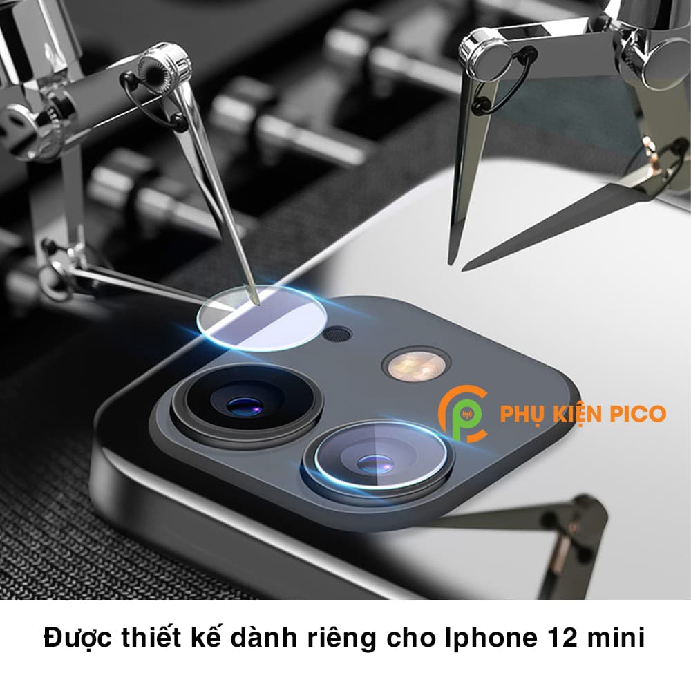 Cường lực camera Iphone 12 Mini độ cứng 7H chống trầy xước – Dán camera Iphone 12 Mini - 6