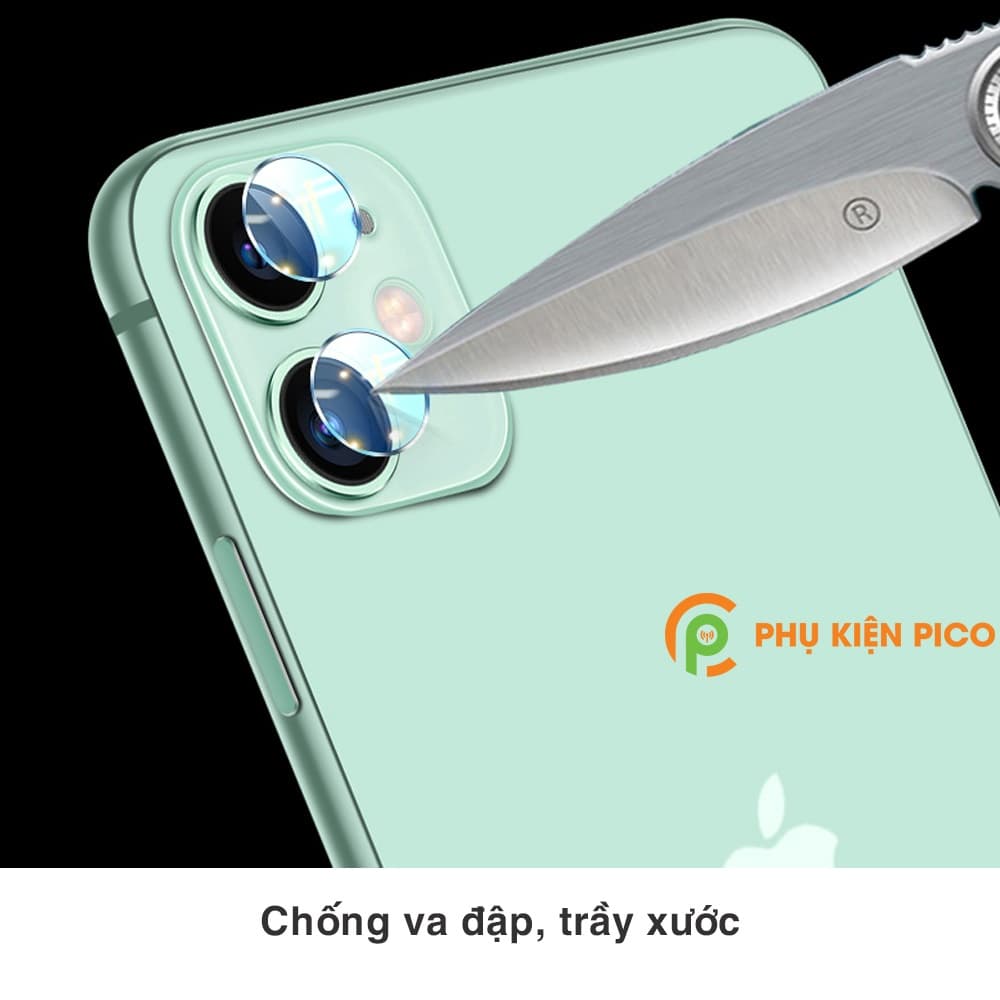 Cường lực camera Iphone 12 Mini độ cứng 7H chống trầy xước – Dán camera Iphone 12 Mini - 2