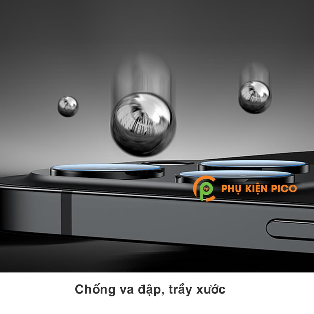 Cường lực camera Iphone 12 Pro Max độ cứng 7H chống trầy xước – Dán camera Iphone 12 Pro Max - 2