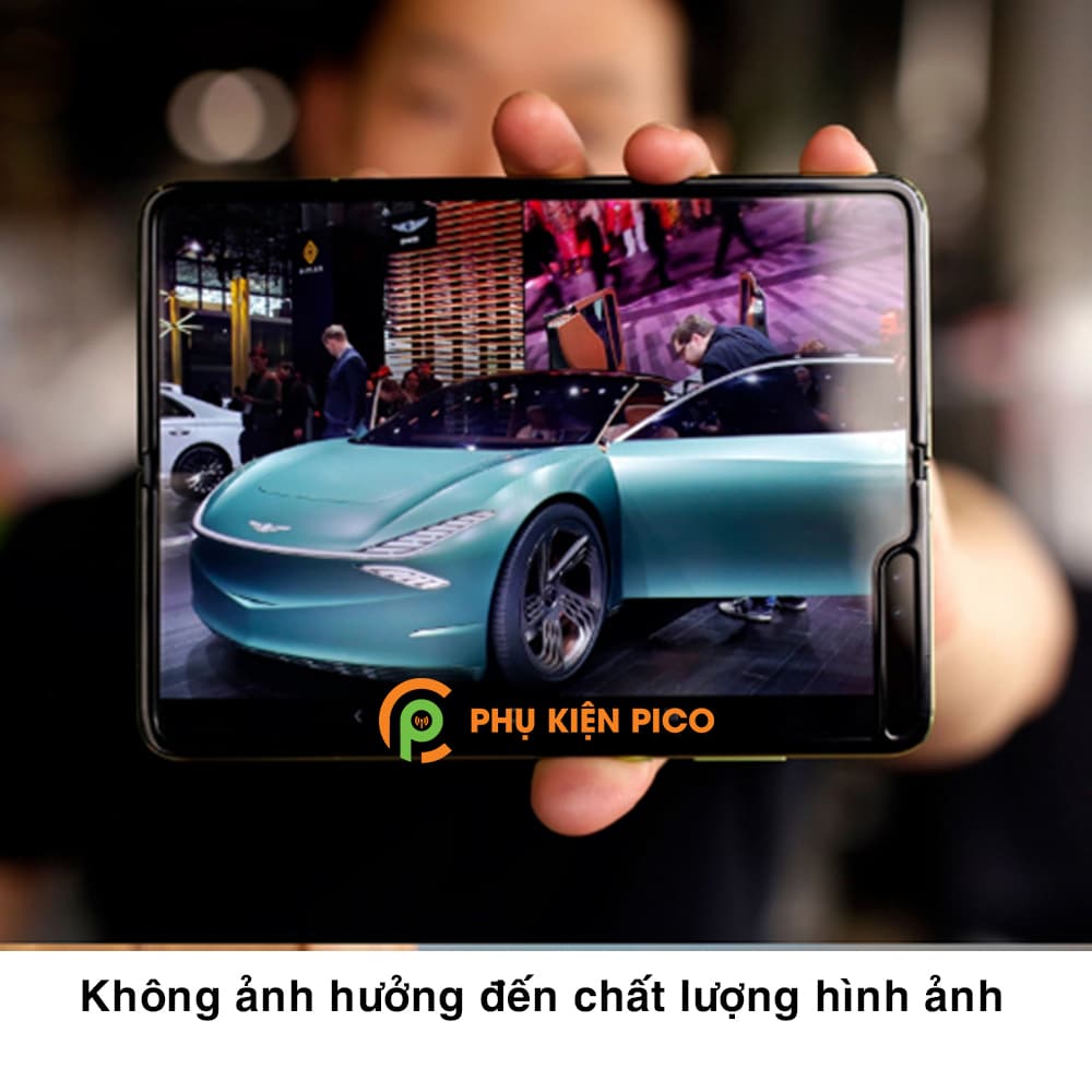 Cường lực camera trước Samsung Fold độ cứng 7H chống trầy xước - Dán camera Samsung Galaxy Fold - 5