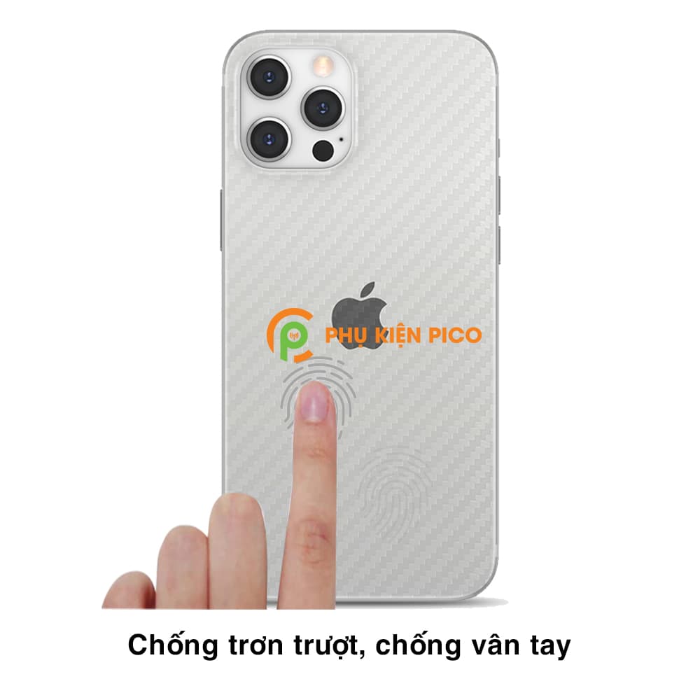 Dán lưng Iphone 12 Pro vân carbon 3D tản nhiệt tốt – Dán lưng vân carbon Iphone 12 Pro - 3