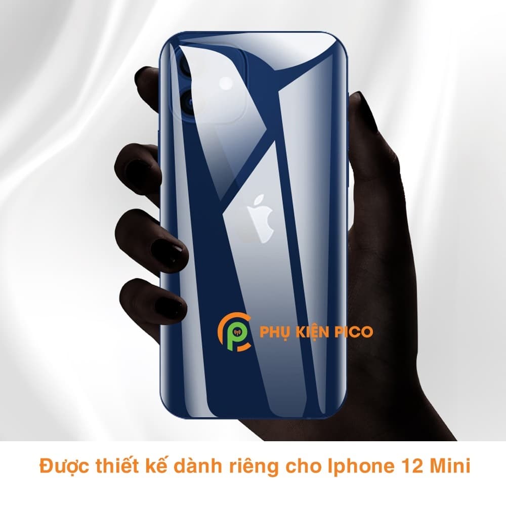 Dán lưng Iphone 12 PPF cáo cấp dẻo trong suốt full viền - Dán dẻo Iphone 12 - 4