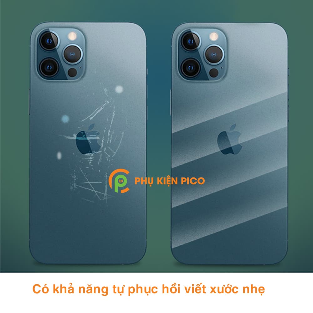 Dán lưng Iphone 12 Pro PPF cao cấp dẻo trong suốt full viền - Dán dẻo Iphone 12 Pro - 4