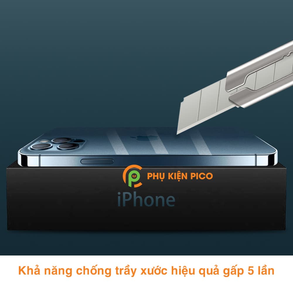 Dán lưng Iphone 12 Pro PPF cao cấp dẻo trong suốt full viền - Dán dẻo Iphone 12 Pro - 3