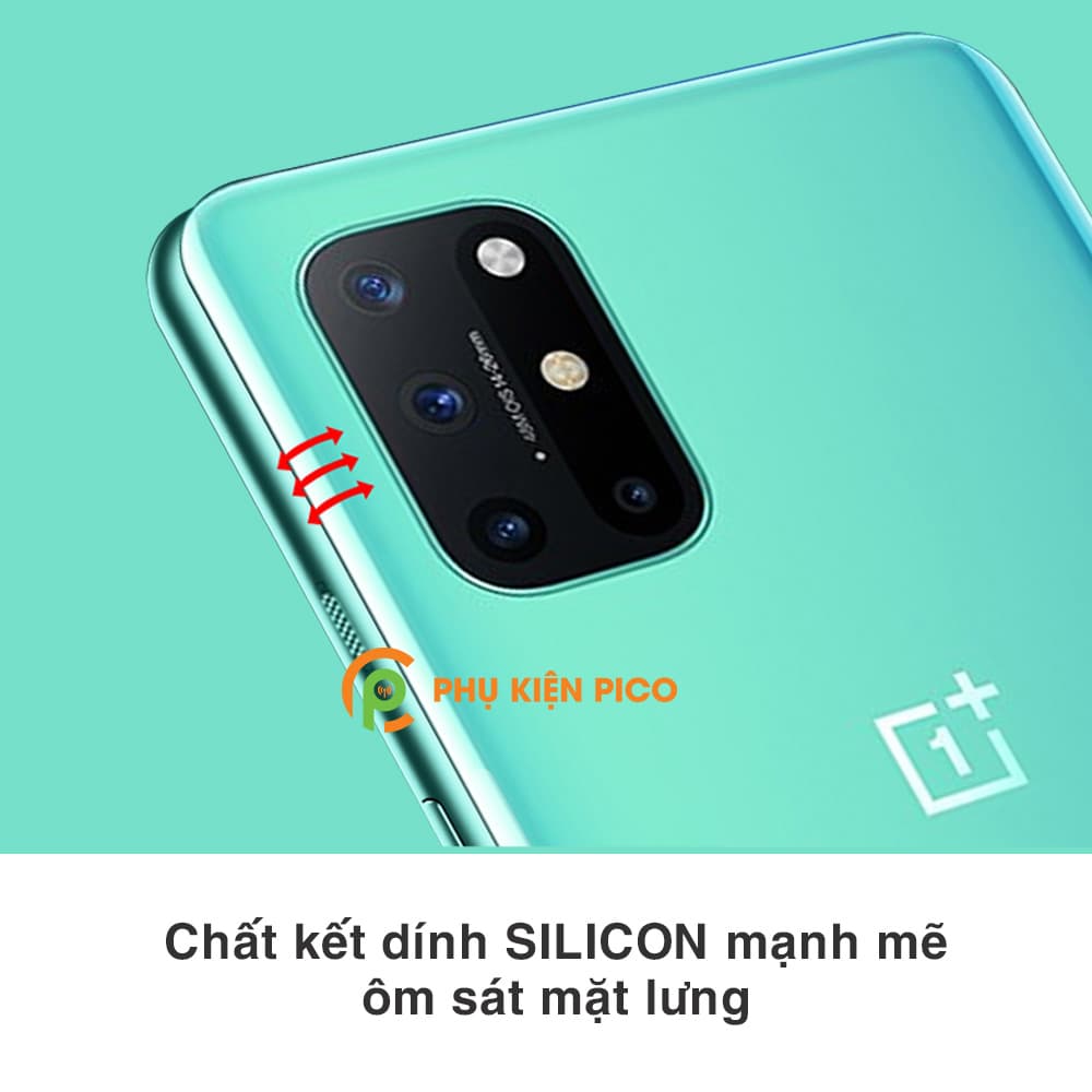 Dán màn hình Oneplus 8T và Dán lưng Oneplus 8T PPF dẻo trong suốt và Cường lực camera Oneplus 8T - Combo 3 - 6