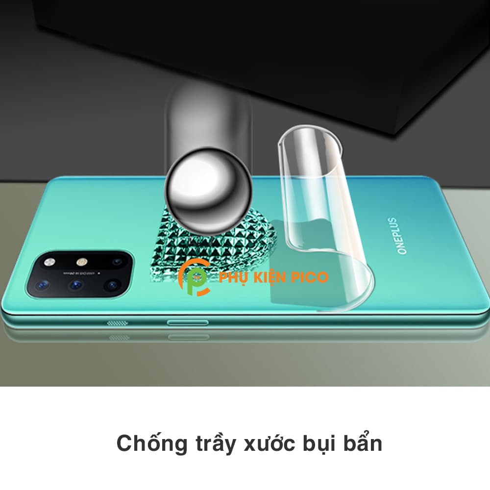 Dán màn hình Oneplus 8T và Dán lưng Oneplus 8T PPF dẻo trong suốt và Cường lực camera Oneplus 8T - Combo 3 - 2