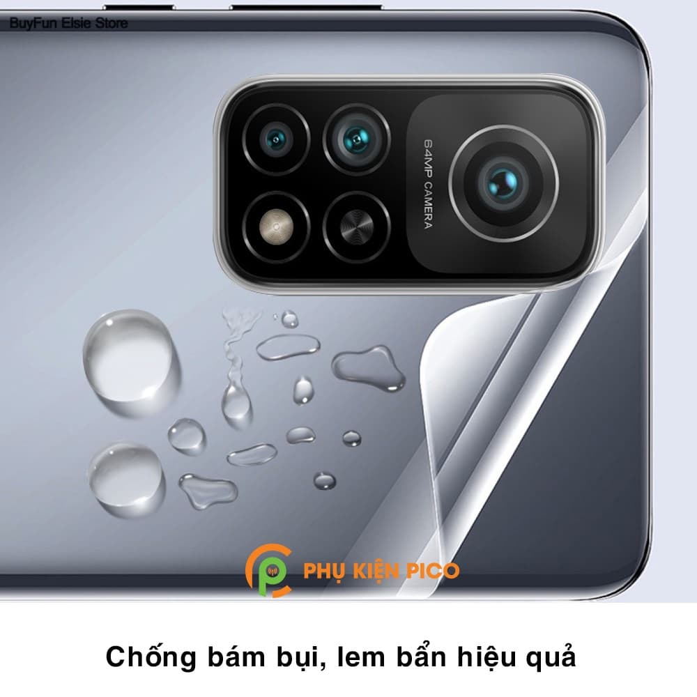 Dán màn hình Mi 10T Pro và Dán lưng Xiaomi Mi 10T Pro PPF cao cấp dẻo trong suốt – Combo 2 - 8