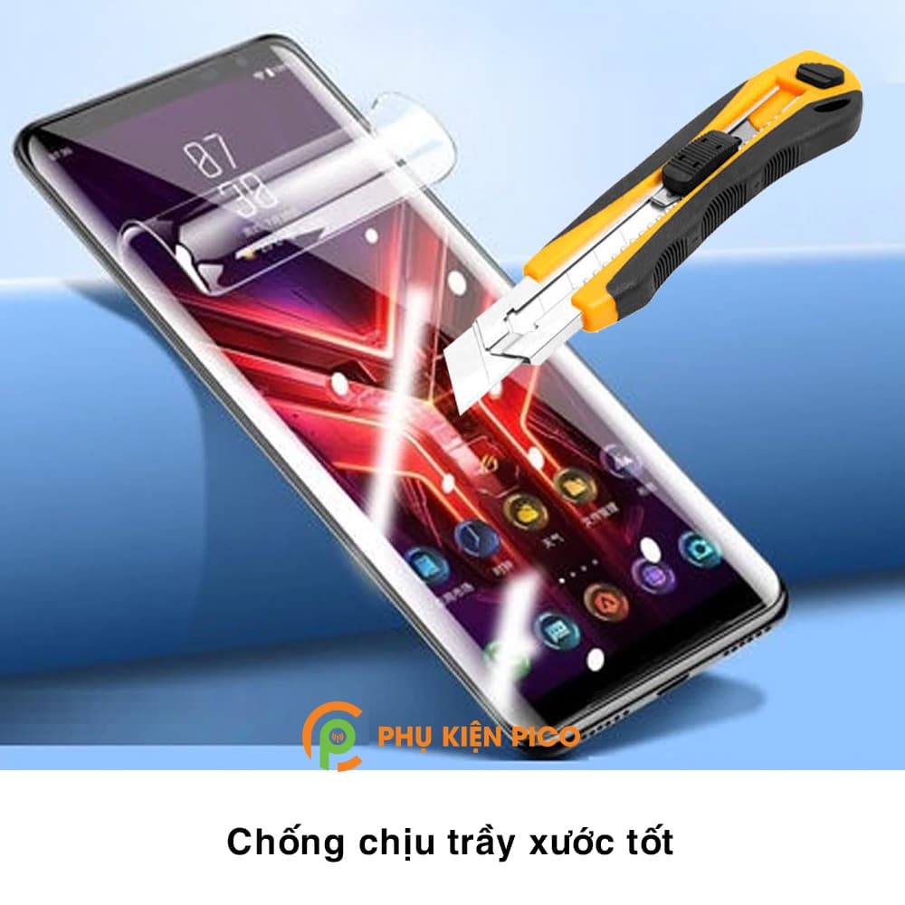 Dán màn hình Rog Phone 3 PPF cao cấp dẻo trong suốt - 7