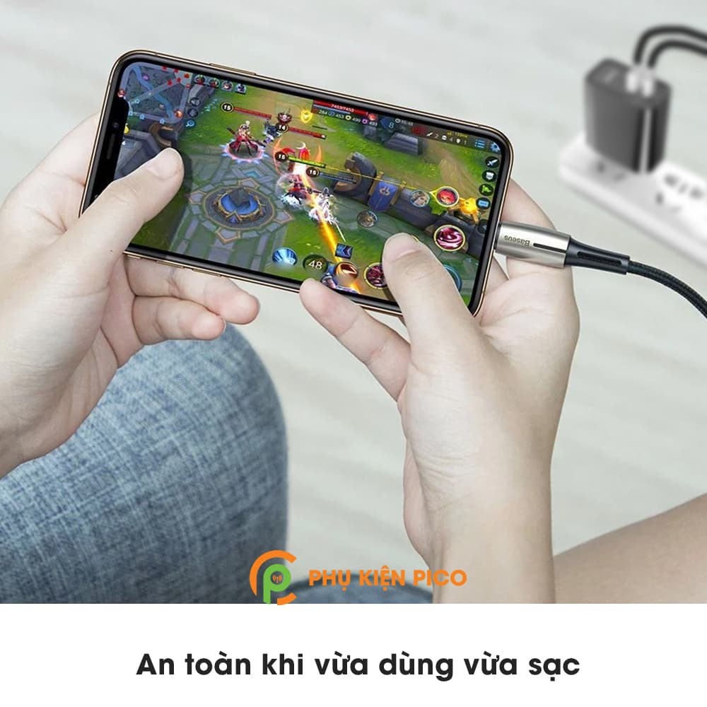 Bộ sạc nhanh cho Iphone 12 Mini chính hãng Baseus combo củ sạc và cáp sạc – Sạc nhanh Iphone 12 Mini - 5