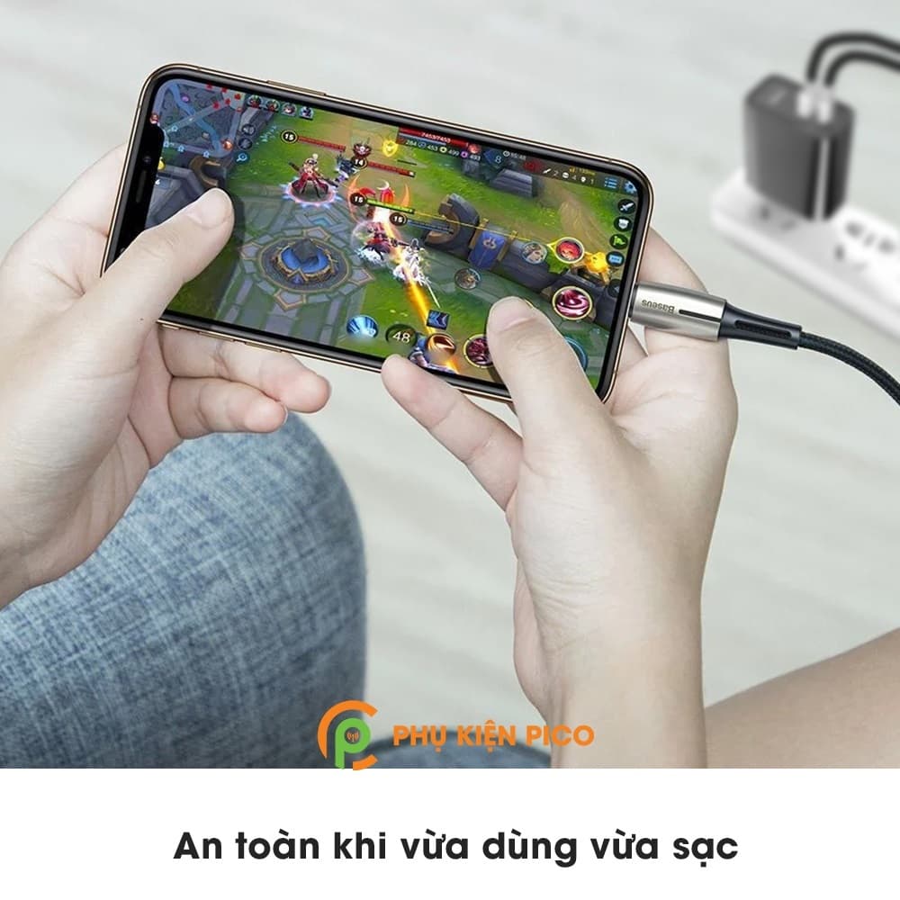 Bộ sạc nhanh cho Iphone 12 chính hãng Baseus combo củ sạc và cáp sạc – Sạc nhanh Iphone 12 - 8