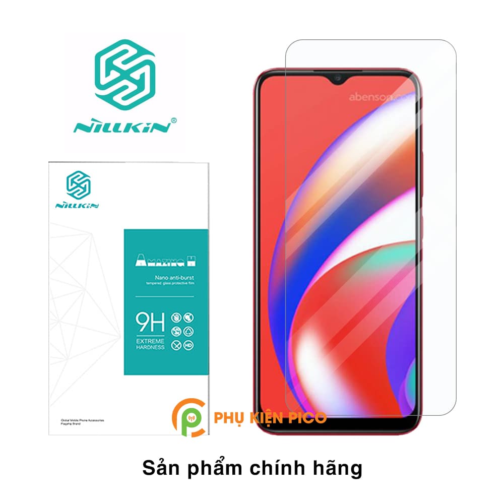 Kính cường lực Realme C12 chính hãng Nillkin Amazing H chống trầy xước – Dán màn hình Realme C12 - 8