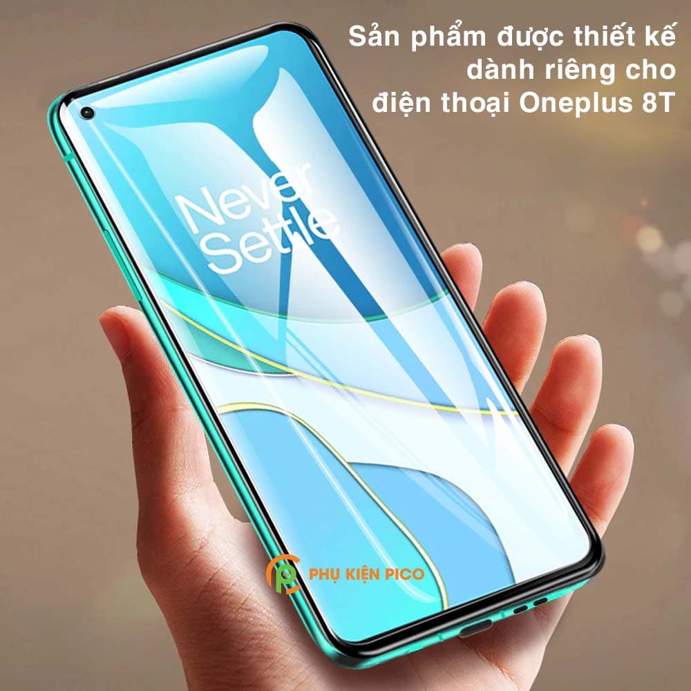 Dán màn hình Oneplus 8T và Dán lưng Oneplus 8T PPF dẻo trong suốt và Cường lực camera Oneplus 8T - Combo 3 - 8