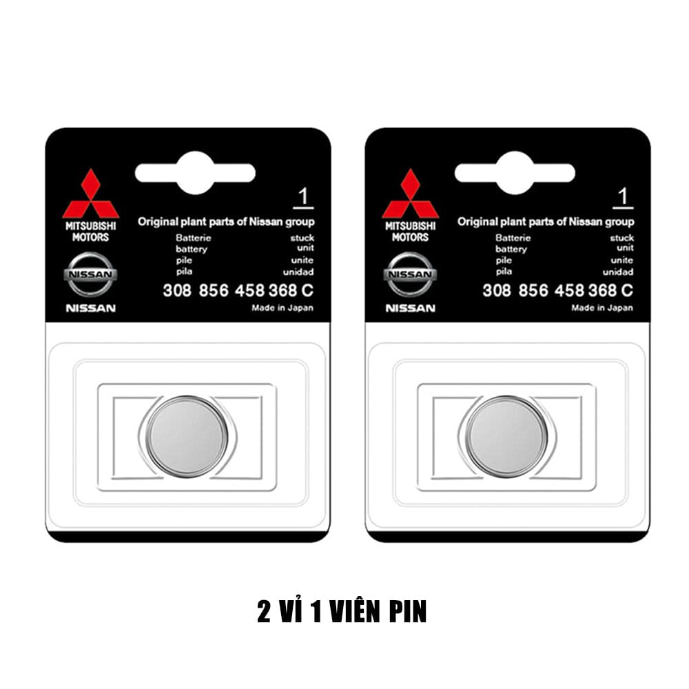 Pin chìa khóa ô tô Mitsubishi chính hãng Mitsubishi sản xuất tại Indonesia 3V - 3