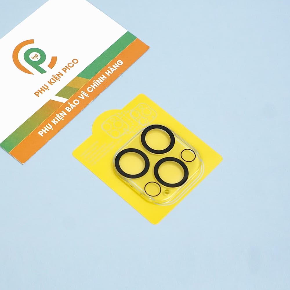 Cường lực camera Iphone 12 Pro bảo vệ full cụm camera độ cứng 9H - 2