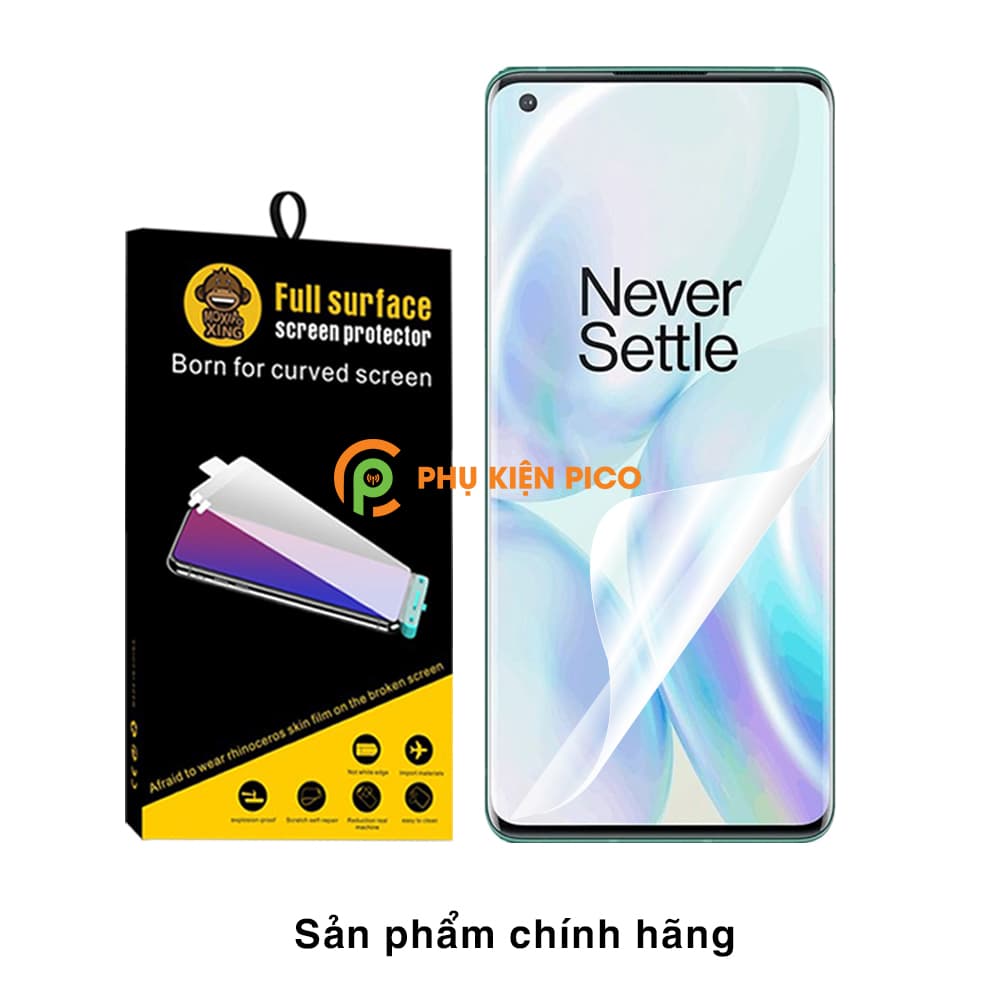 Dán màn hình Oneplus 8 Pro chính hãng Moxiao Xing dẻo trong suốt – Dán dẻo Oneplus 8 Pro - 9