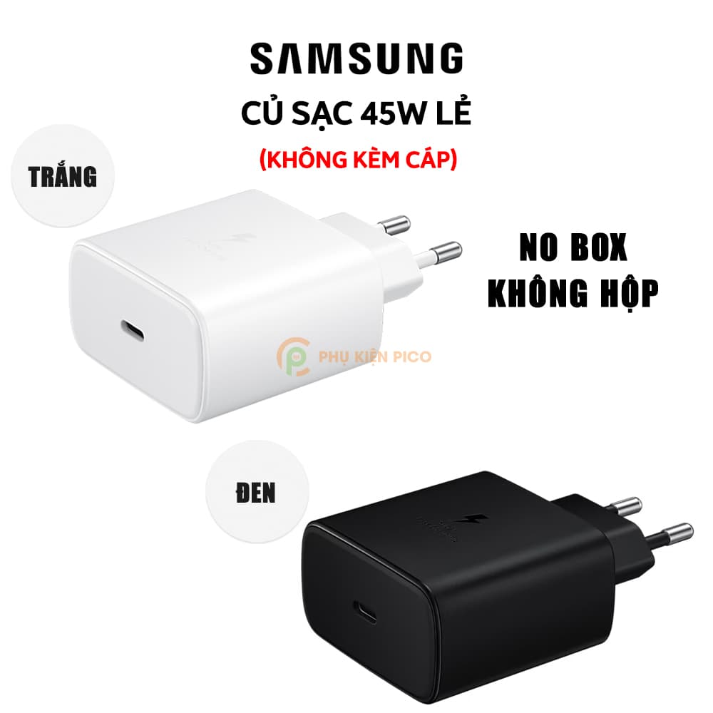 Củ Sạc Nhanh Samsung 25W 45W 65W 15W Galaxy S23 Ultra / S22 Plus / S21 /Note 8 / 9/ Note 10/ S20 - Cáp sạc nhanh Type C - 4
