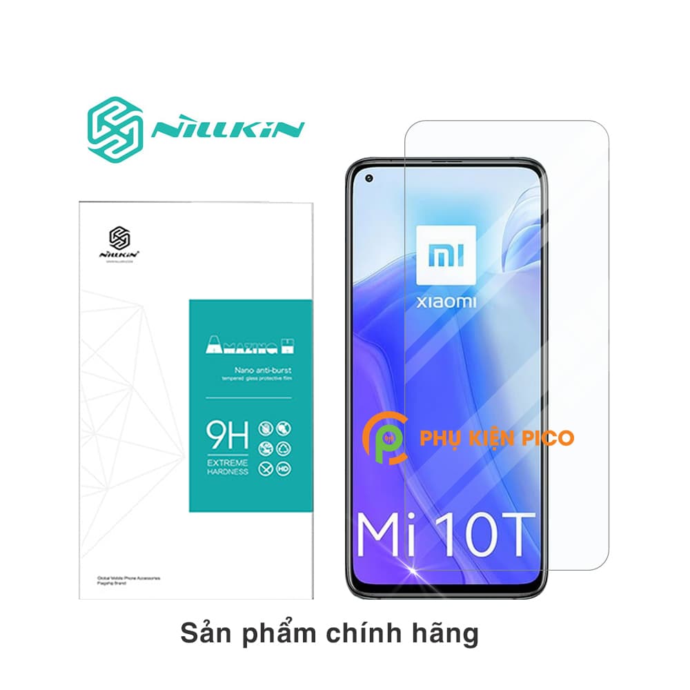 Cường lực Mi 10T chính hãng Nillkin Amazing H độ cứng 9H chống va đập – Dán màn hình Xiaomi Mi 10T - 6