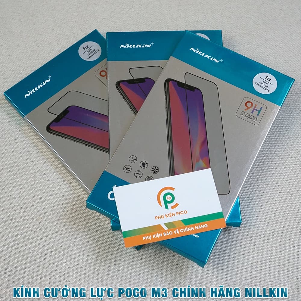 Cường lực Xiaomi Poco M3 chính hãng Nillkin Amazing CP+ Pro – Dán màn hình Xiaomi Poco M3 - 3