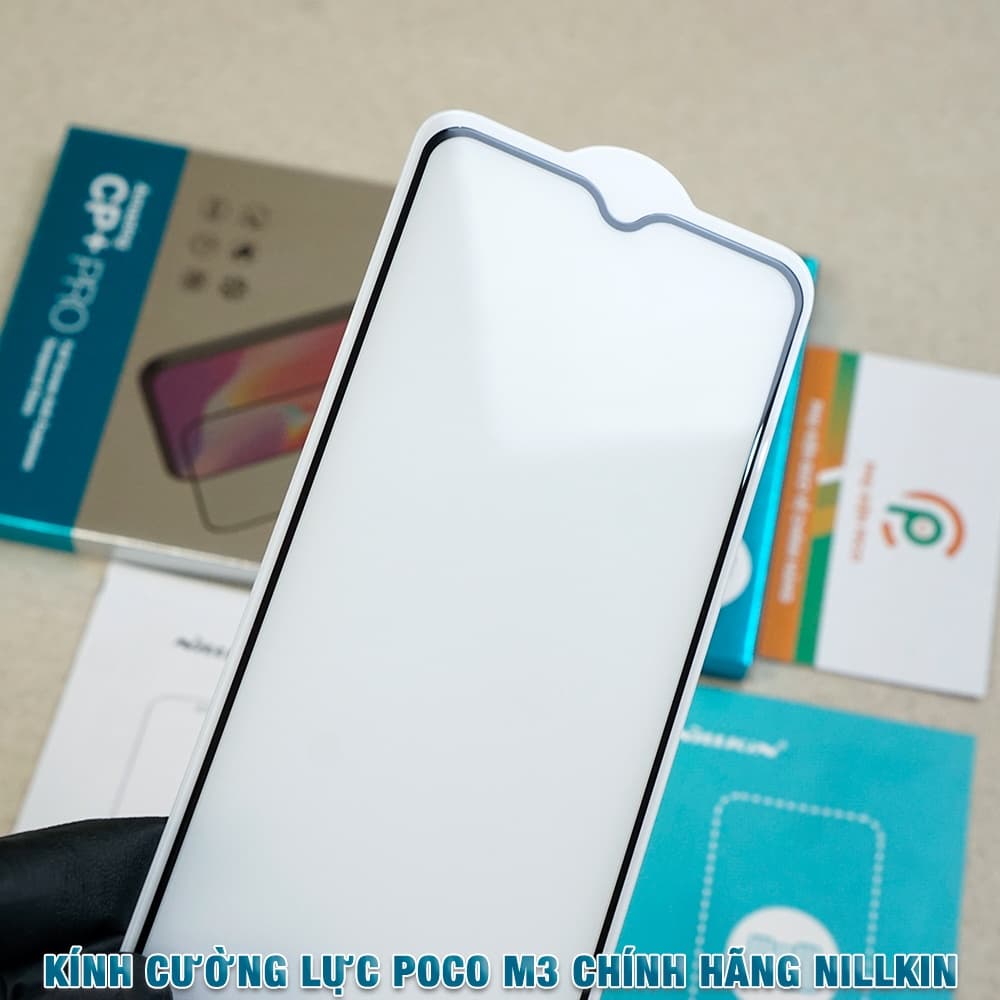 Cường lực Xiaomi Poco M3 chính hãng Nillkin Amazing CP+ Pro – Dán màn hình Xiaomi Poco M3 - 4