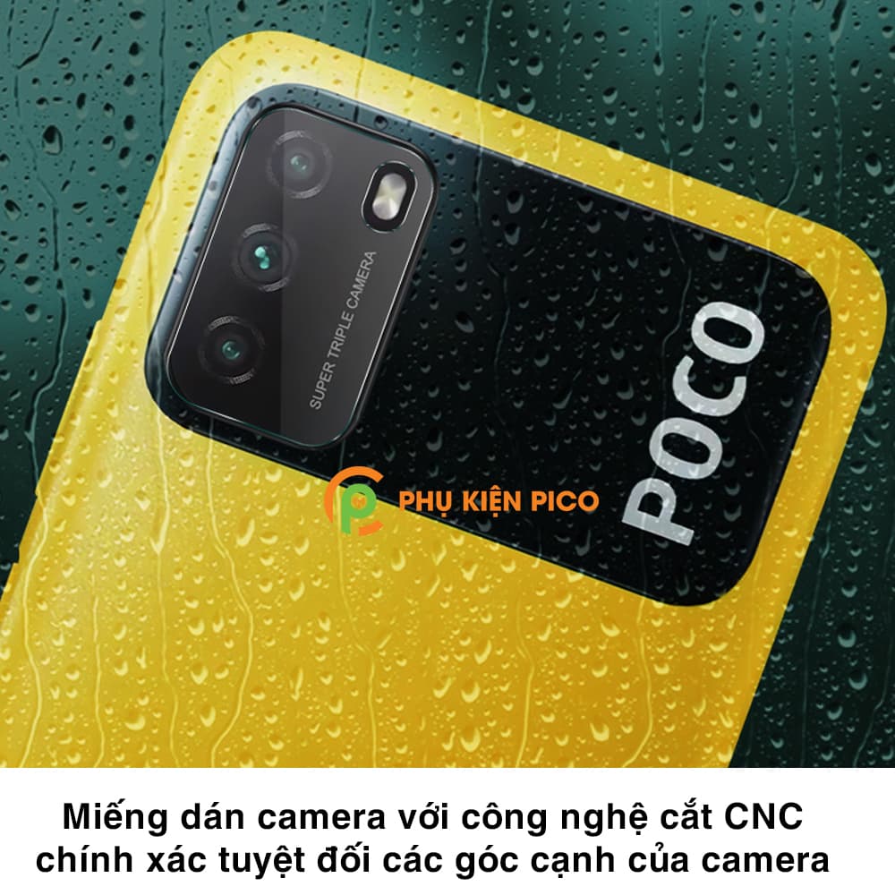 Cường lực camera Poco M3 độ cứng 7H chống trầy xước – Dán camera Xiaomi Poco M3 - 4