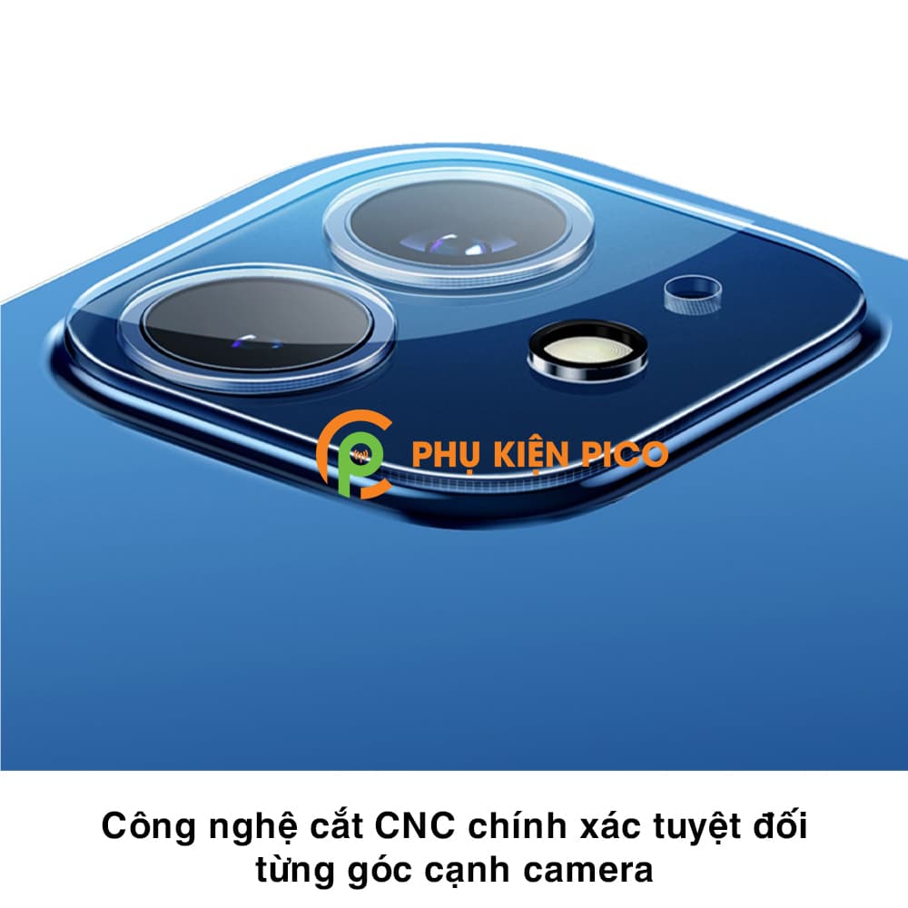 Cường lực camera Iphone 12 full cụm camera độ cứng 9H chống trầy xước, va đập - 5