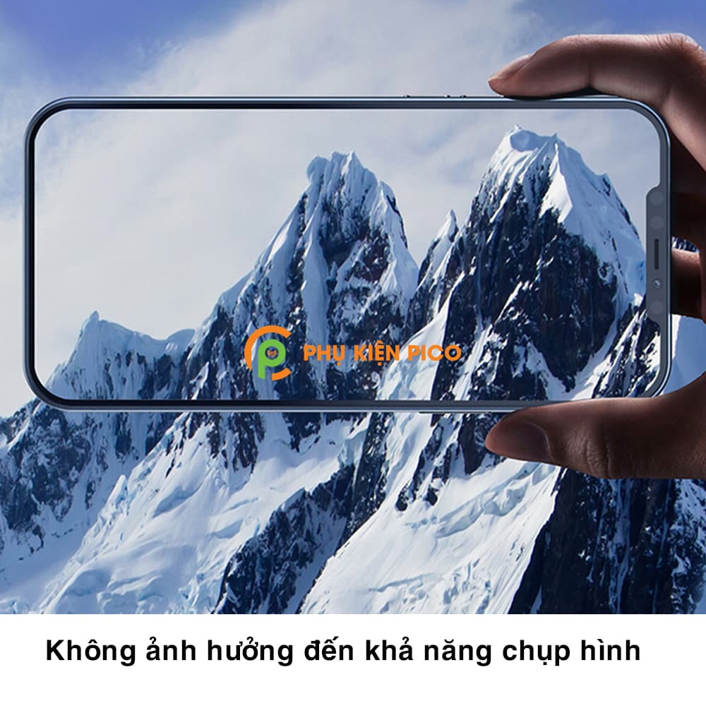 Cường lực camera Iphone 12 Pro bảo vệ full cụm camera độ cứng 9H - 12