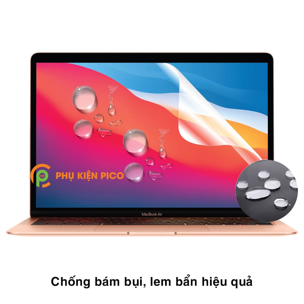 Dán màn hình Macbook Air M1 2020 PPF cao cấp dẻo trong suốt - Dán dẻo Macbook Air M1 2020 - 3