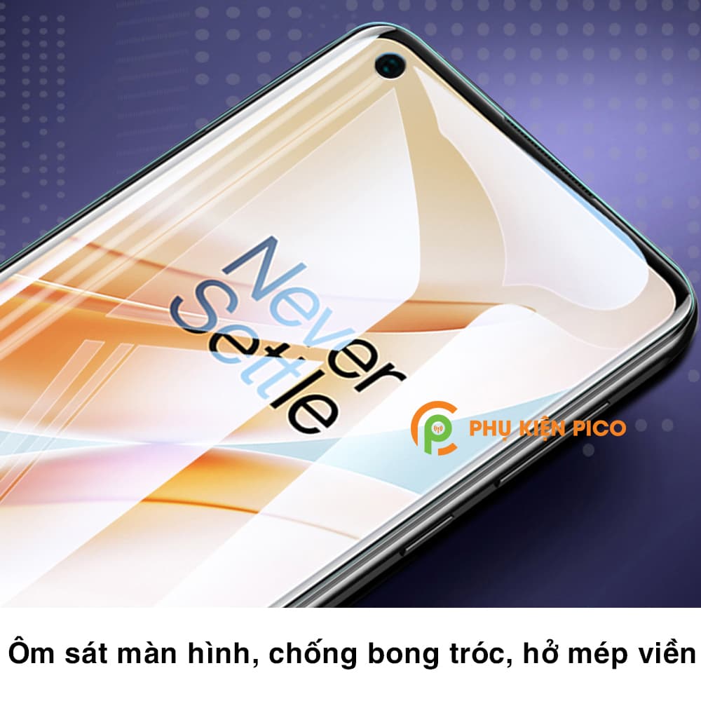 Dán màn hình Oneplus 8 Pro chính hãng Moxiao Xing dẻo trong suốt – Dán dẻo Oneplus 8 Pro - 3